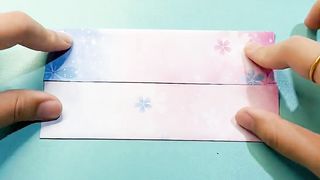 Cute Useful Paper Origami Craft #shorts #origami #gwiyomi #dress
