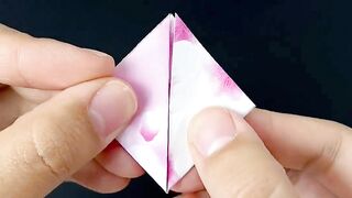 Cute Useful Paper Origami Craft #shorts #origami #gwiyomi #shoes #highheels