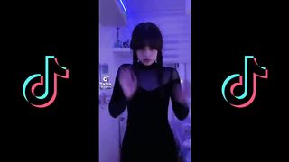 Wednesday Addams Dance - i'll Dance Dance Dance With My Hands Hands Hands - TikTok Compilation 2
