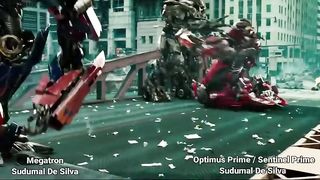 Trasformers 3 - final fight final clip Sinhala Dubbed
