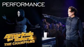 SHIN LIM Is Magician X?! Marc Spelmann Blows Minds With Magic! - America's Got Talent: The Champions