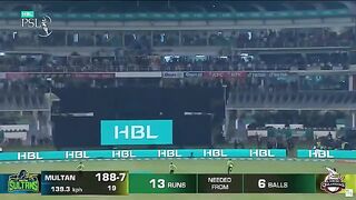 Thriling FInal over of HBLPSL8