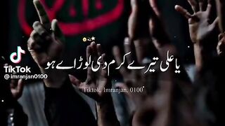 Ya Ali tere karam de lod aaye