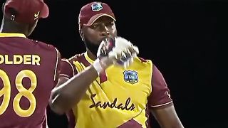Kiran pollard power 6 sixes in over