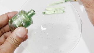 Satisfying Slime Video __ Mixing Beautiful Makeup Glitter into clear Slime !! #asmr #satisfying.