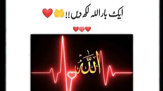 Pak name Allah
