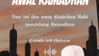 Do'a Awal Ramadhan