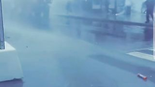 Tracteur vs Canon à eau