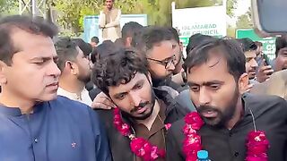 رہائی کے بعد صدیق جان کی گفتگو #imrankhan #publicnews #breakingnews