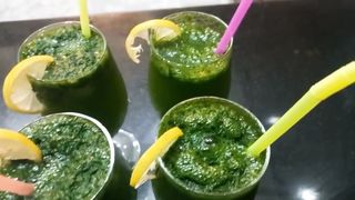 Hotel style mint margarita