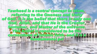 Butiyful Tawheed word