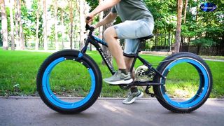 Insane Hubless Bicycle. Video 2023