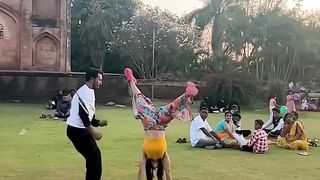 Amazing skills girl and boy