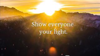 Show you light to whole world
