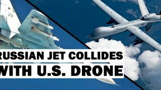 How_A_Russian_Warplane_Hit_An_Unarmed_US_Drone_|_Insider_News