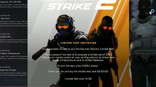 Limited Test Invitation CS2 #CS2 #Source2 #CounterStrike2 #csgo #csgoupdates #ceenchokxx