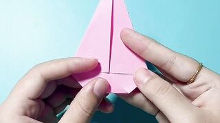 Cute Useful Paper Origami Craft #shorts #origami #gwiyomi #crown