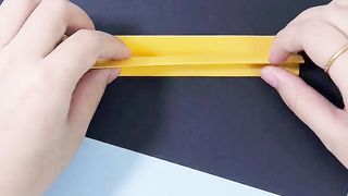 Cute Useful Paper Origami Craft #shorts #origami #gwiyomi #flowerorigami #flowercraft #sunflower