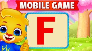 F alphabet letter in English