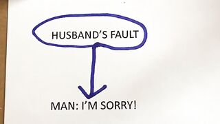man always say sorry
