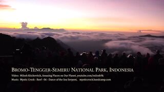Indonesia's Bromo-Tengger-Semeru National Park (Amazing Places 4K)