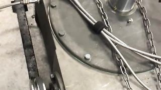 Industrial gearbox run test