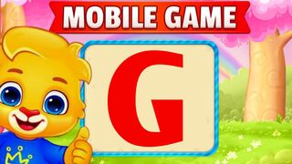 G alphabet letters For Spalling Phonics Letters for kids videos