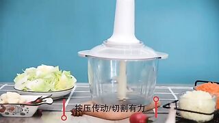 multifunctional push chopper