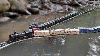 Rail king Classic Train crash rail king train sets. Video 2023