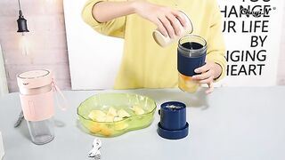 electric blender for portable usb juicer cup with usb juicer cup with usb rechargeable design fruit bottle blender
