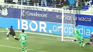 Football game and Ronaldo amazing flick