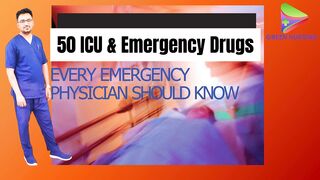 50 Emergency drugs /ICU emergency drugs / 50 injection DOSE/INDICATION /#nursing #emergency #icu