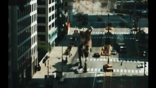 GIANT ANIMALS vs ARMY | Fight Scene | Rampage  2018 | rock | markhor