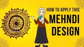 Stunning Henna Mehndi Mandala Design | Creative and Easy Tutorial @beyoutifulhenna