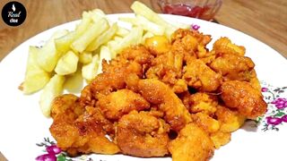 Glazed Chicken Pops I Boneless Chicken Fry Recipe