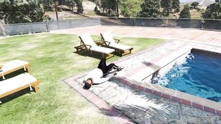 GTA parkour fails