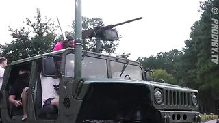 These guys customized a Humvee for driving underwater and put it to the test