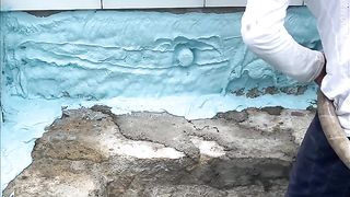 Get yourself a partner who takes care of you like these guys took care of this pool