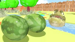 Kids_Funny_Cartoon_-_Funny_Monkey_collects_watermelons_-_Cartoon_video.