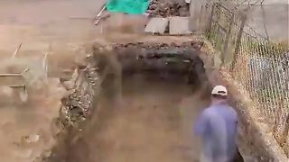 The whole process of building a special house from bottles