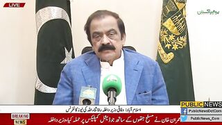 رانا ثناء کی اہم ہریس نیوز #imrankhan #breakingnews #publicnews