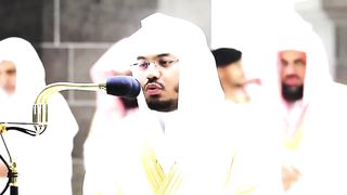 عندما يتذكر الشيخ الدوسري والده فيبكي بكاء مريرا تراويح الحرم