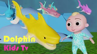 Baby Shark doo doo + More Nursery Rhymes & Kids Songs - Dolphin Kids Tv