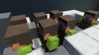 Omaha Beach D-Day in Minecraft