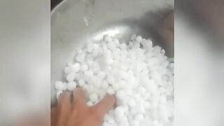 Hail Rain in Pakistan