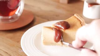 Rich Caramel Cheesecake Tart