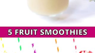 Make a fruit smoothie