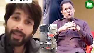 Shahid Kapoor gift for Imran Khan
