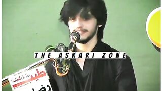 New Poetry|Zakir Ali abbas Askari|30 July 2k22 #muharam #mustwatch