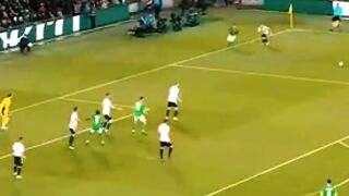 a friendly football mamtch#ireland